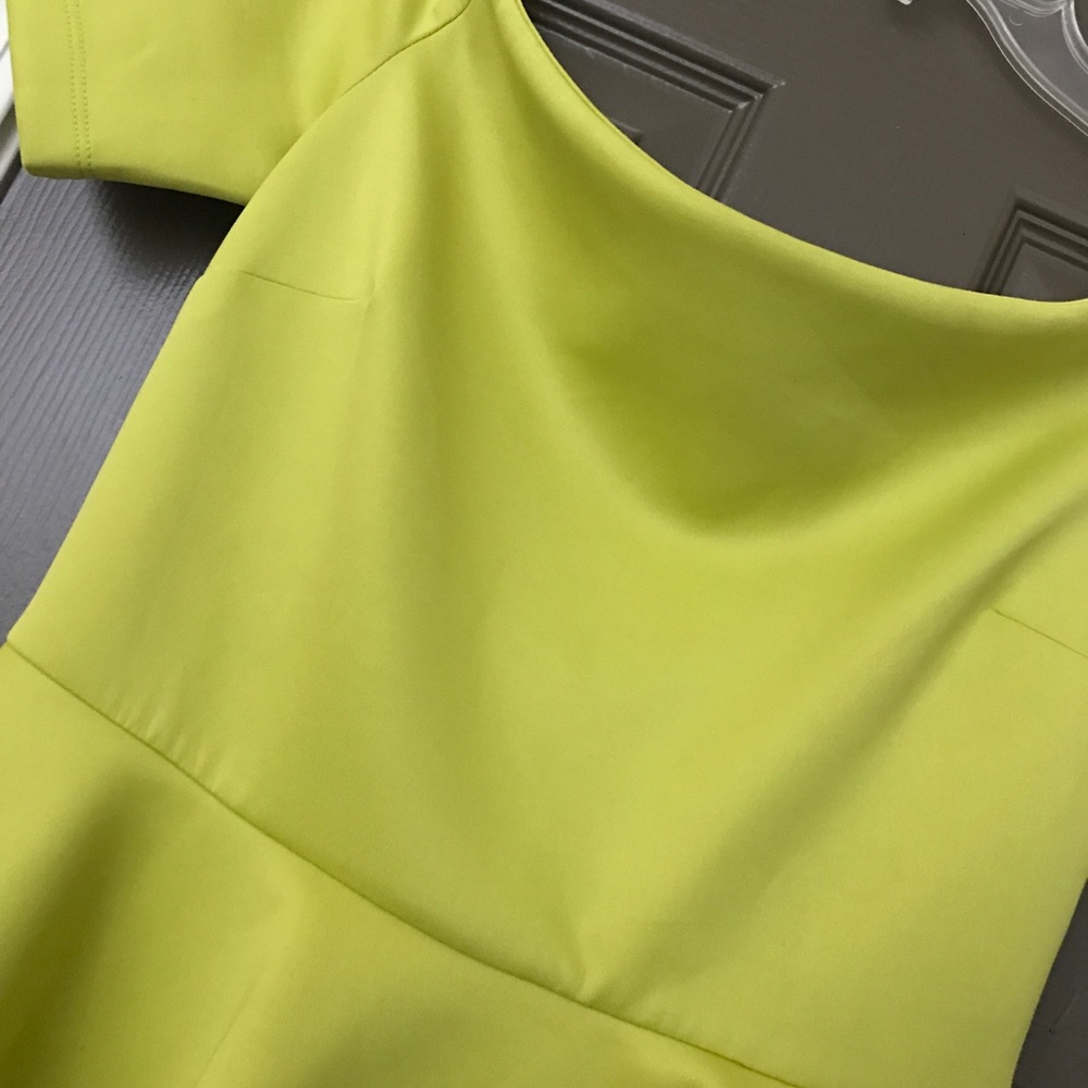 ASOS Yellow (lime) midi 🥂✨👗🍋💋 - Picture 4 of 6